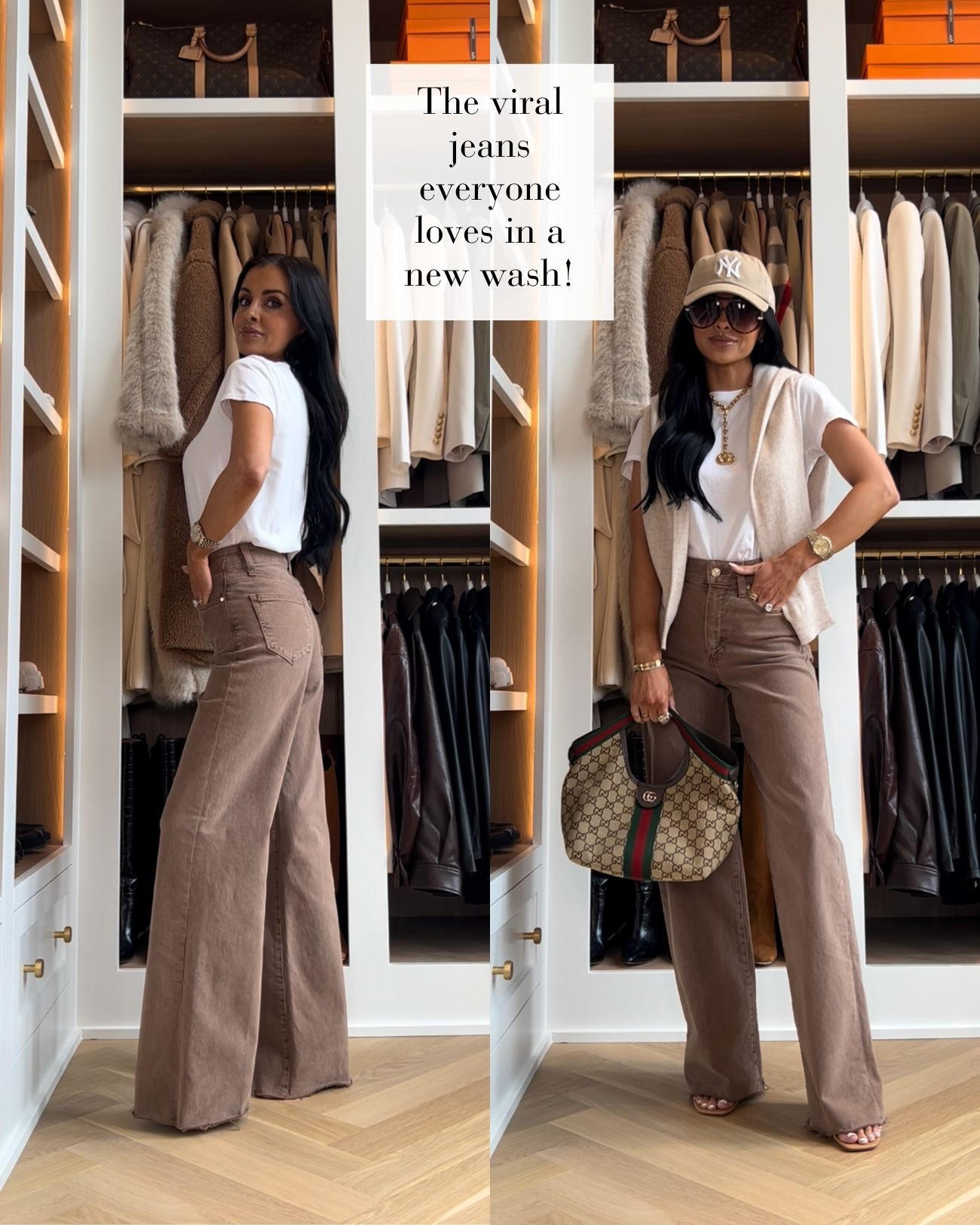 Casual weekend outfit 
Paige Anessa Brown Jeans wearing a 23
Mother Jean white tee wearing an XS
Gucci pendant necklace 
Gucci Giglio bag in small size 
Casual outfit ideas / best jeans / jean outfit ideas 




#LTKootd #LTKSaleAlert #LTKgrwm