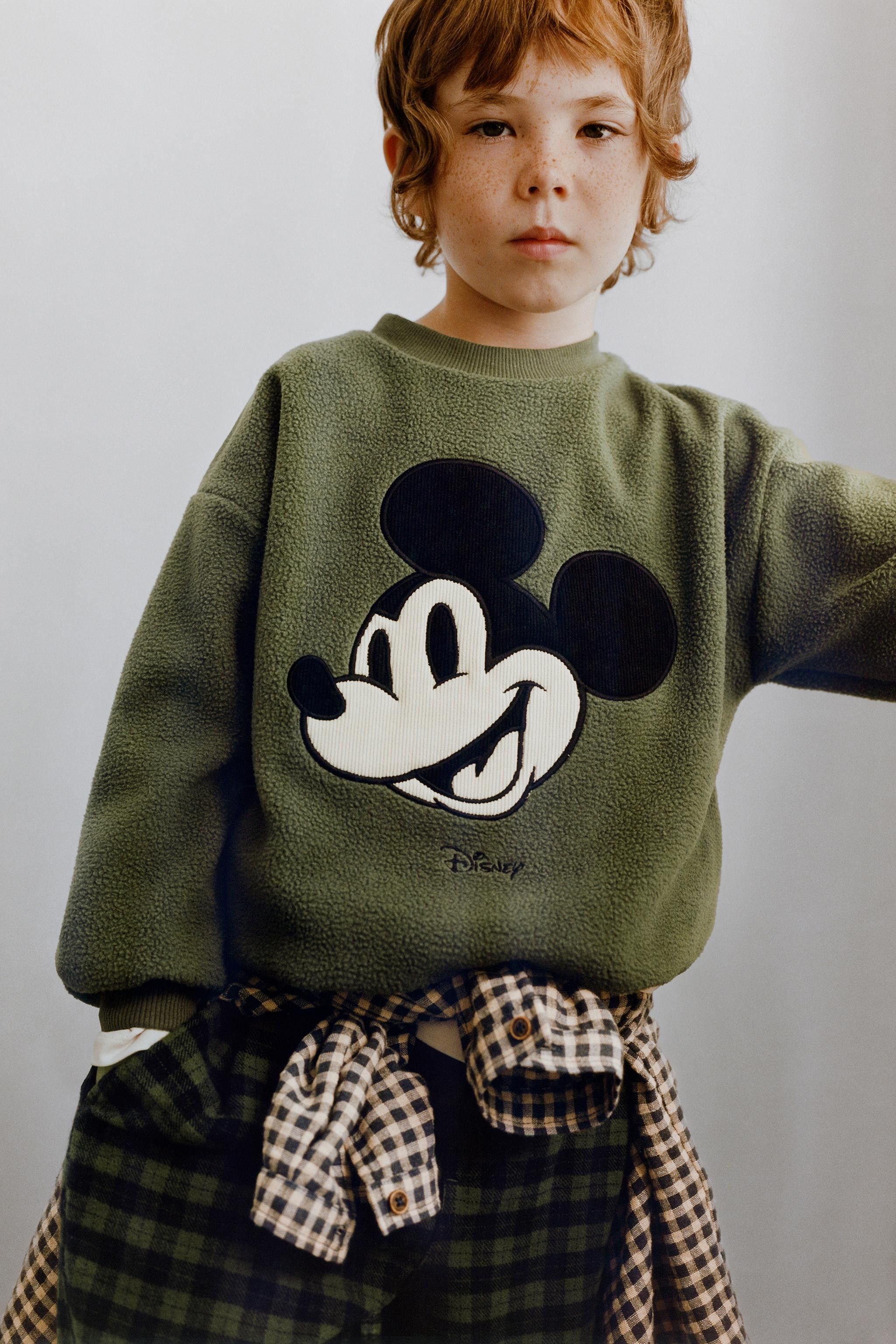 MICKEY MOUSE © DISNEY FLEECE SWEATSHIRT | Zara US
