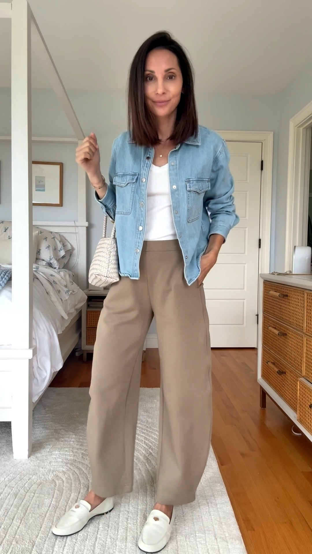 Happy Friday!! 🫶🏼 Immediately ordered these pants in black! $30. So good!

#LTKdayinmylife #LTKgrwm #LTKootd