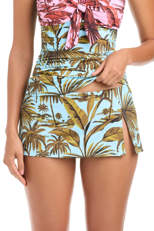 White Lotus Skirted Bikini Bottom | Bleu Rod Beattie