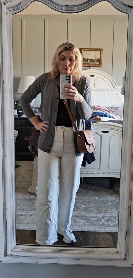 Winter to spring outfit with my new favorite cardigan 

#LTKSeasonal #LTKover40 #LTKstyletip