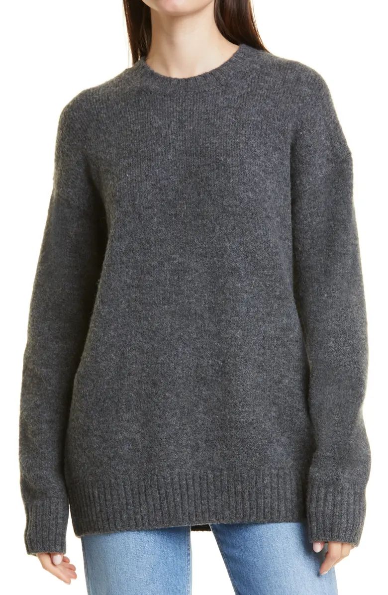 Re/Done '90s Oversize Crewneck Wool Blend Sweater | Nordstrom | Nordstrom