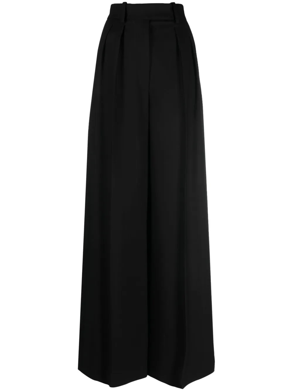 KHAITE Pantaloni Sartoriali Con Pieghe  - Farfetch | Farfetch Global