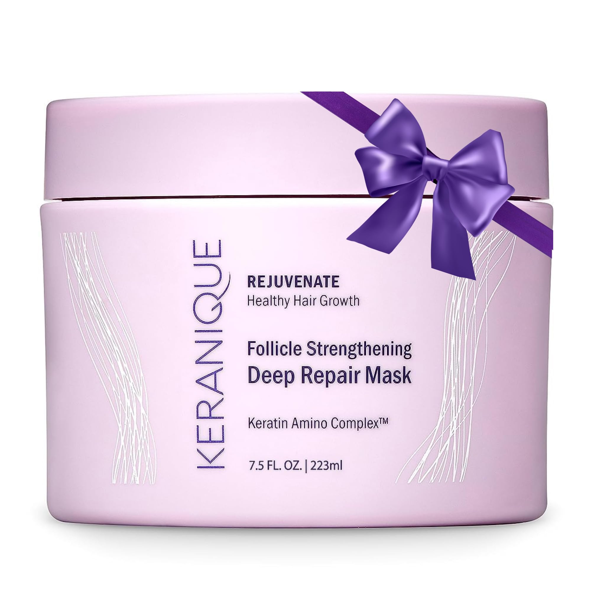 Keranique Mascarilla para el cabello: Reparación e hidratación profunda para cabello seco y da... | Amazon (US)