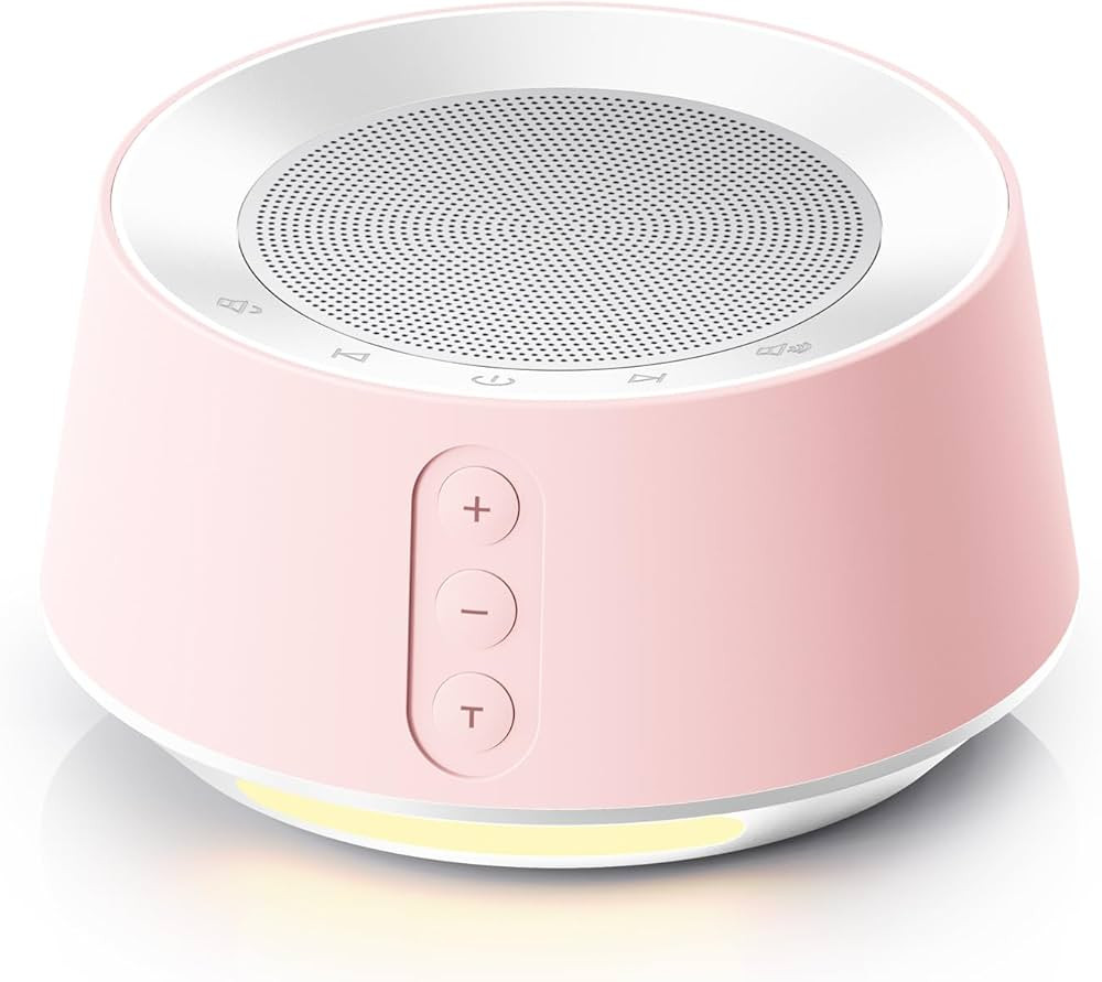 BGOVERSS White Noise Sound Machine with 14 Soothing Sounds and 10 Levels Night Light for Sleeping... | Amazon (US)