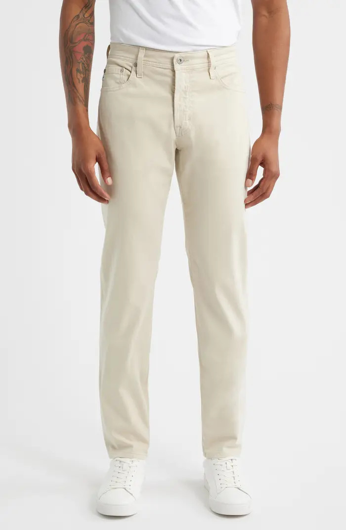 Tellis Stretch Sateen Modern Slim Pants | Nordstrom