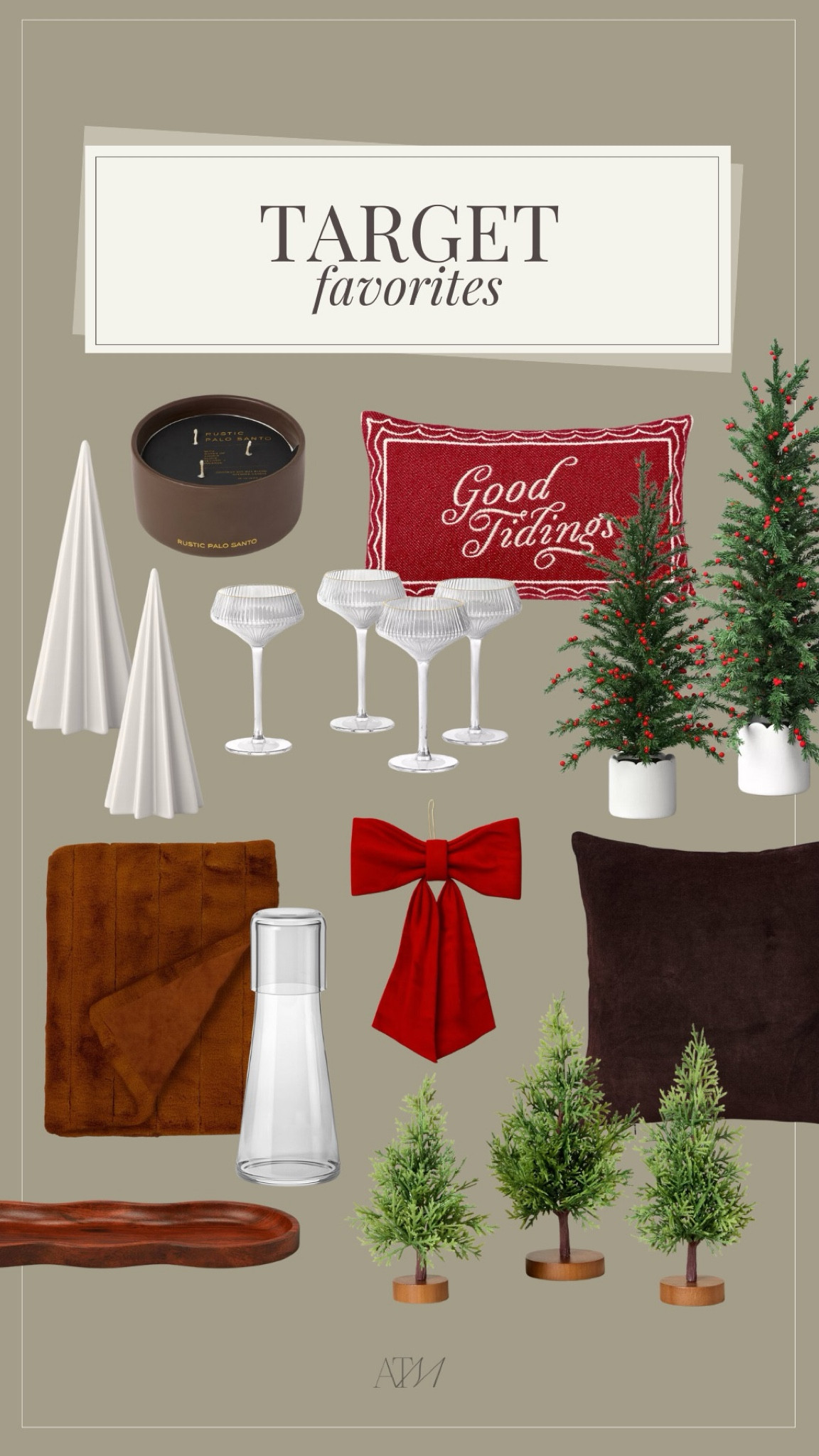 Target Home + Christmas Favorites!

target home, target finds, target christmas, target seasonal, target decor, budget friendly decor, budget friendly home finds 

#LTKHome #LTKHoliday #LTKSaleAlert