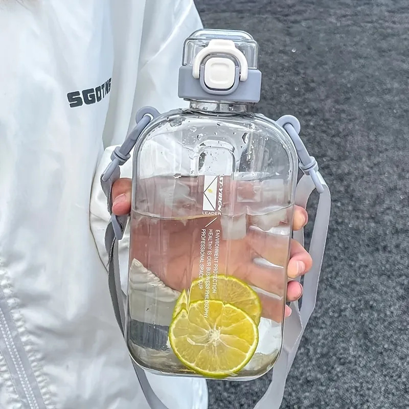 Large Capacity Water Bottle For Fitness And Outdoor Sports Creative Design With Straight Drinking... | Temu Affiliate Program