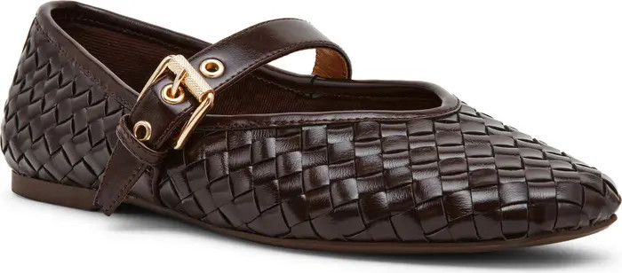 DV by Dolce Vita Mulaney Woven Mary Jane Flat (Women) | Nordstromrack | Nordstrom Rack