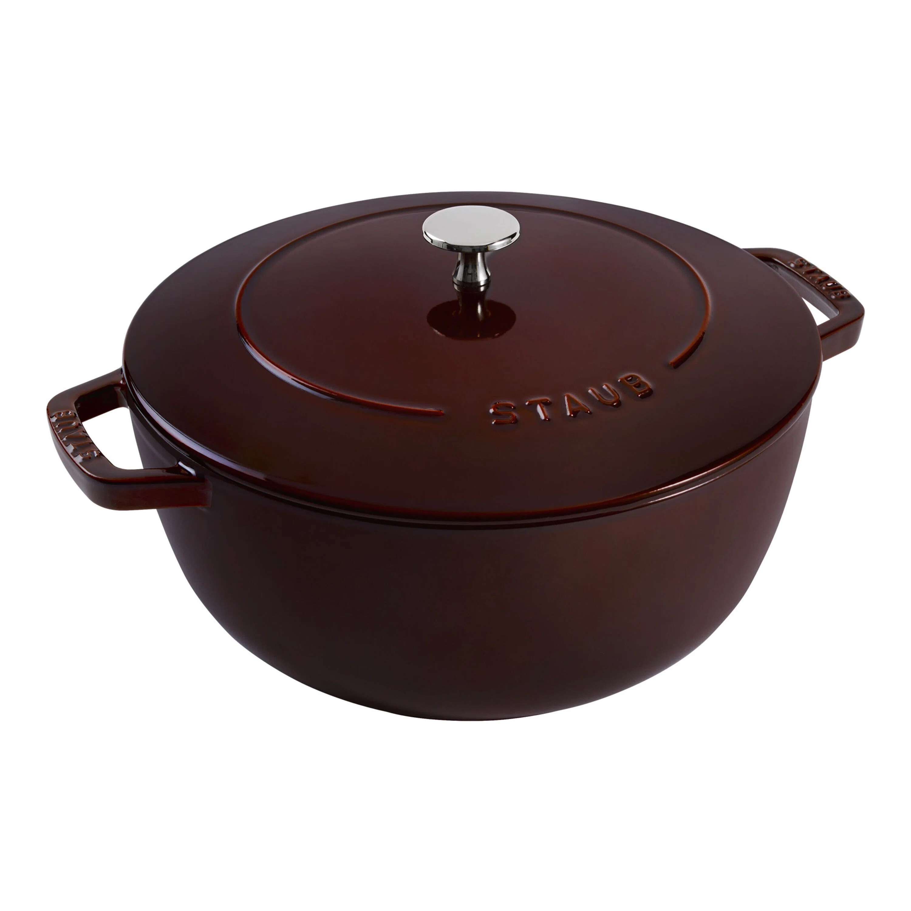 Staub Cast Iron Round Cocotte, Dutch Oven, 5.5-Quart, Serves 5-6, Made In France, | Wayfair North America