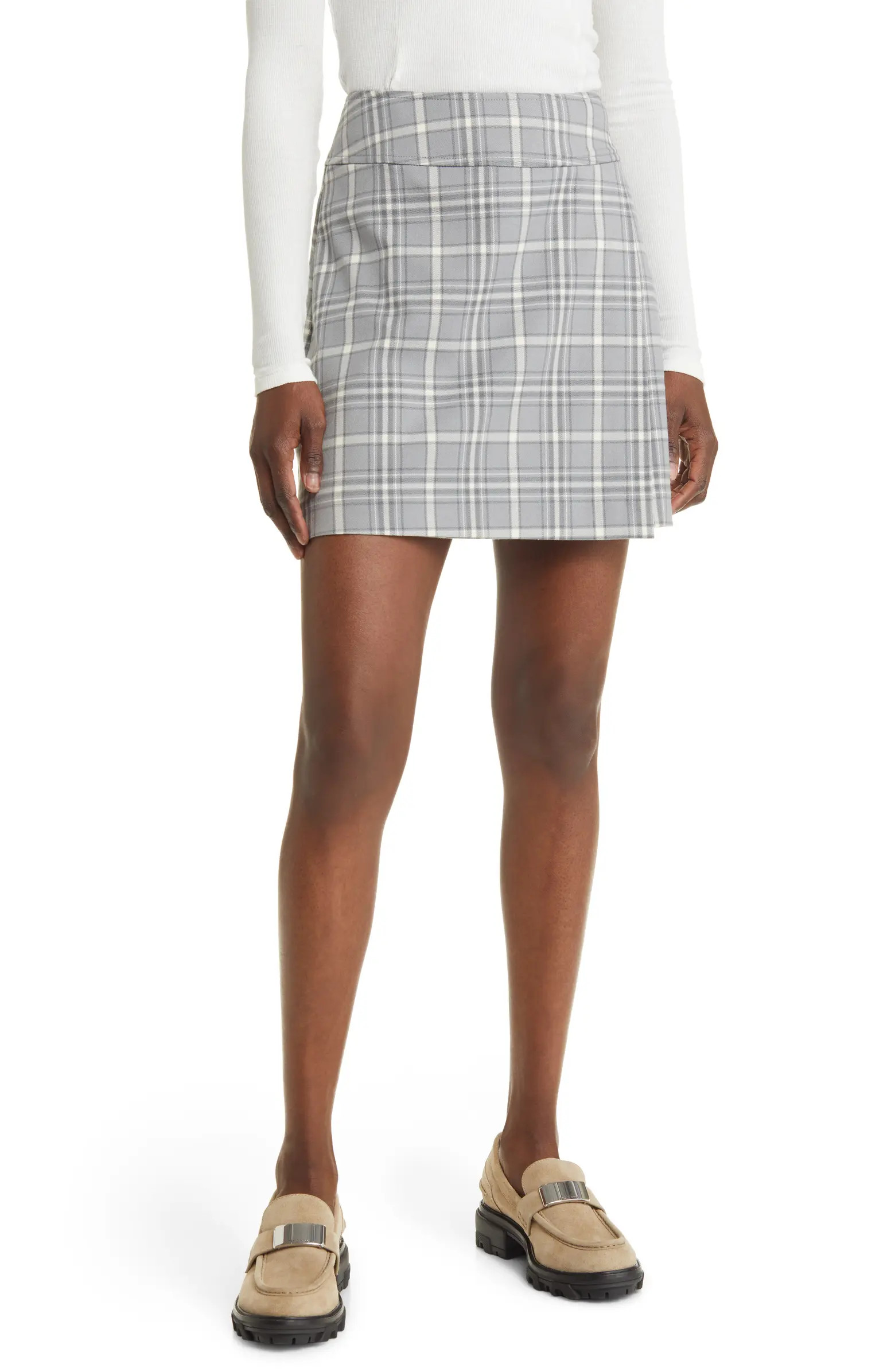 Treasure & Bond Plaid Miniskirt | Nordstrom | Nordstrom