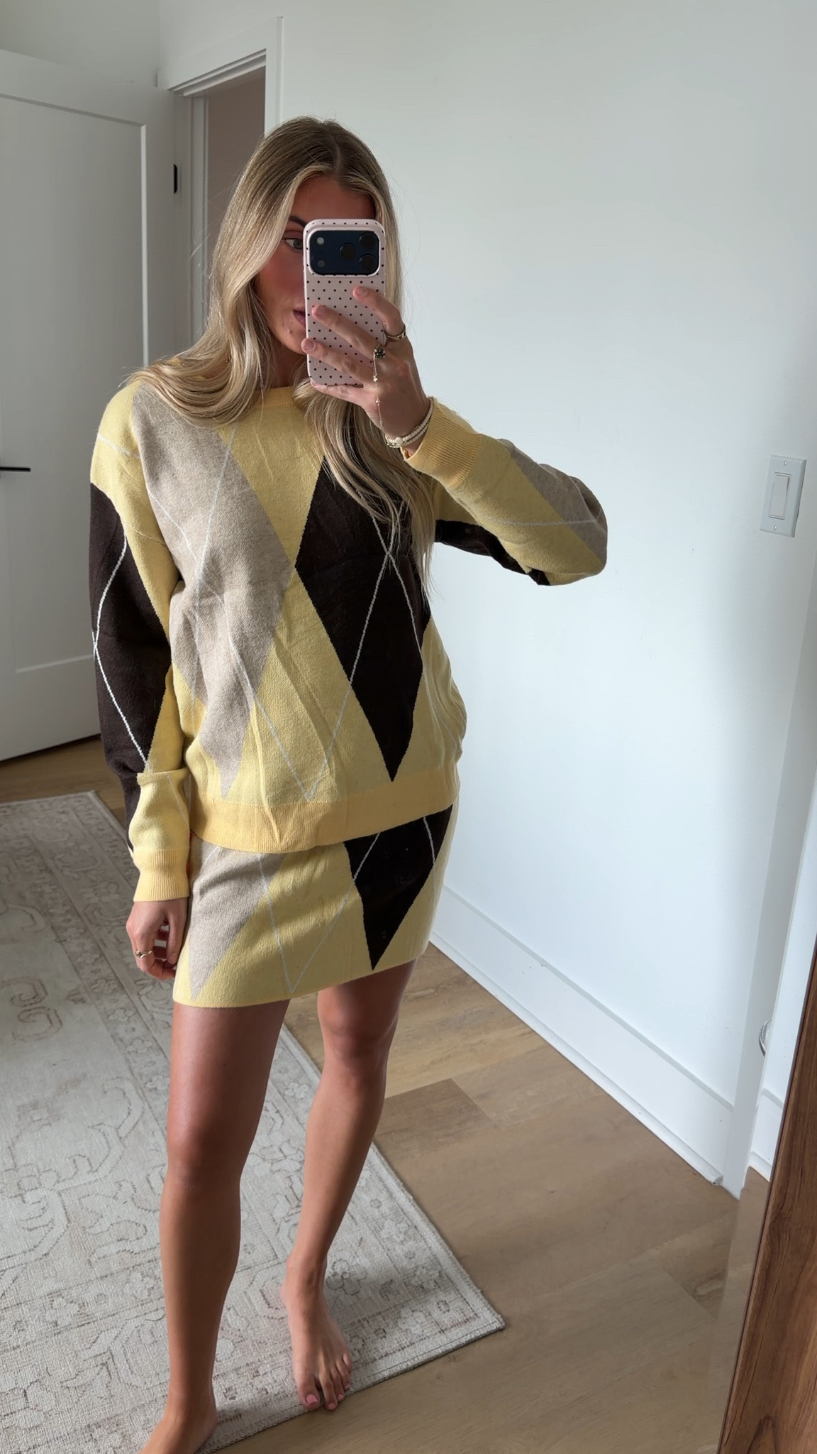 Amazon size small Tankaneo Womens Plaid 2 Piece Skirt Sets Color Block Knit Sweater Sets
Going Out, Argyle Sweater, Mini Skirt, High Waist, Long Sleeve, Loose Fit, Fall Winter

#LTKootd #LTKSaleAlert #LTKSeasonal