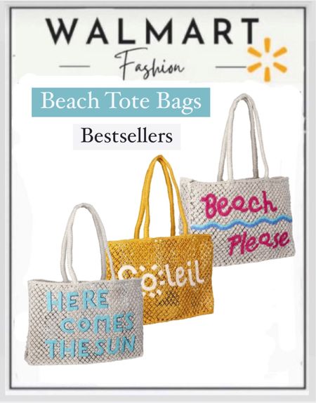 These tote bags are so cute for summer!! Bestselling

#LTKstyletip #LTKitbag #LTKswim