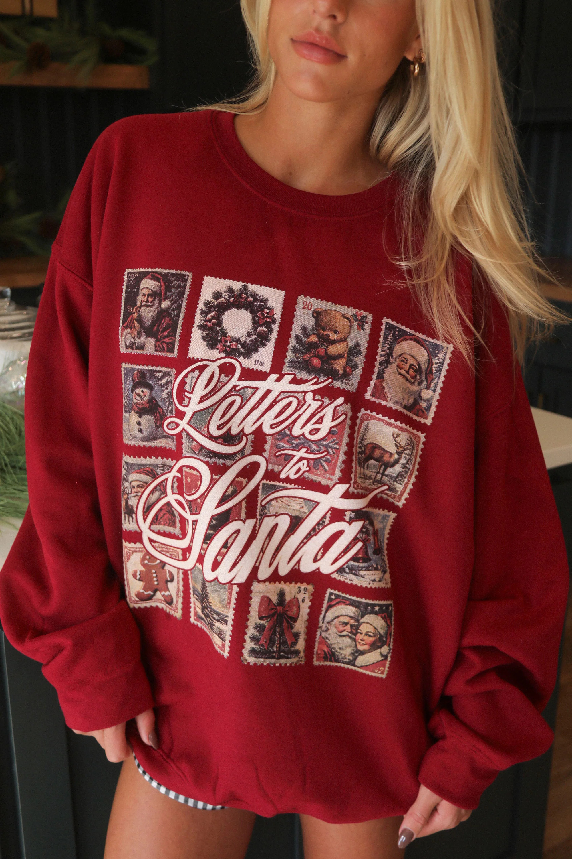 charlie southern: letters to santa sweatshirt | RIFFRAFF
