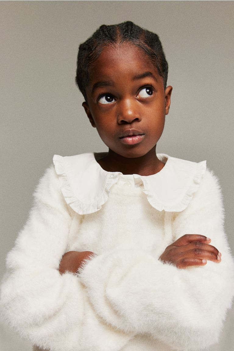 Fluffy-knit Sweater | H&M (US + CA)