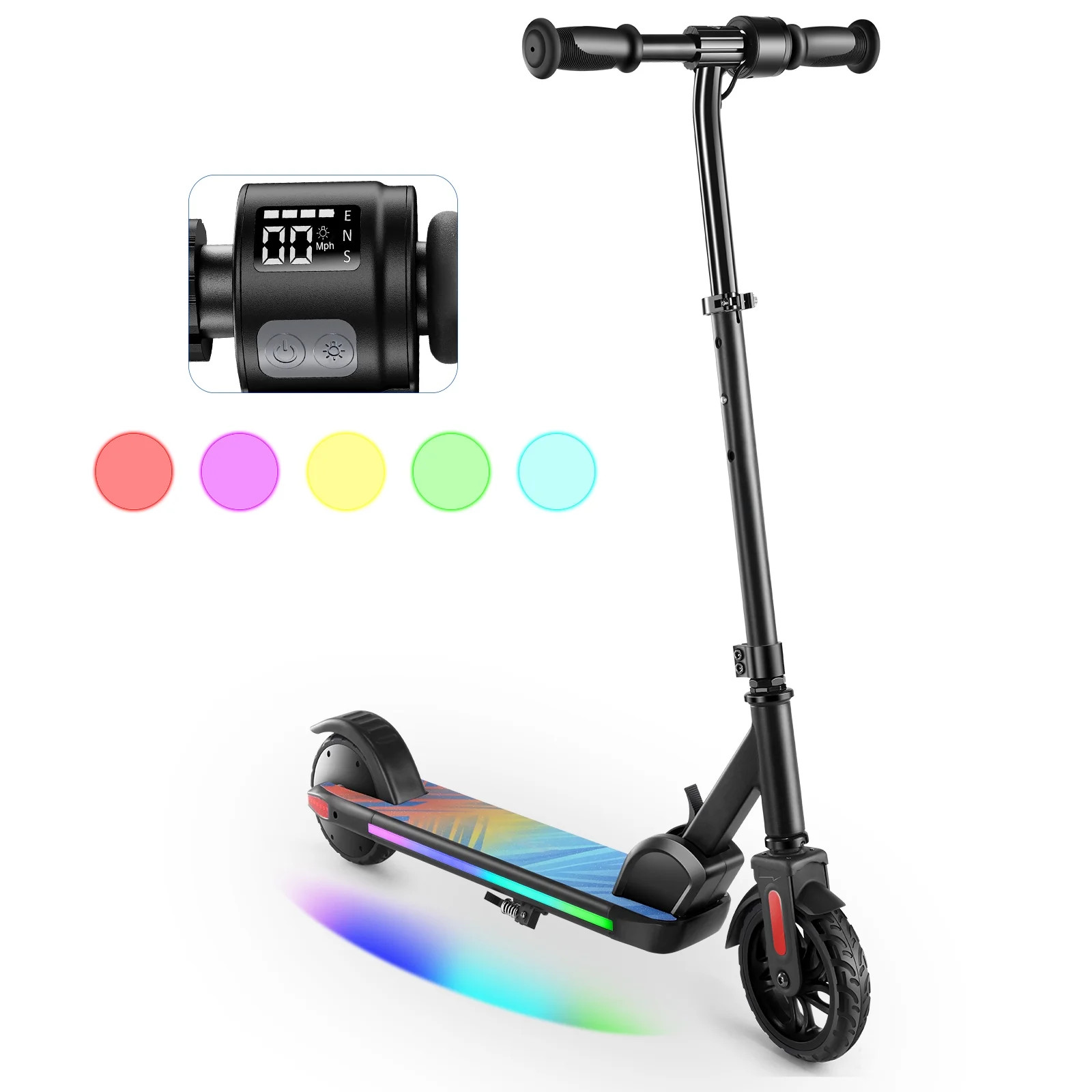 COBIZI Scooter Eléctrico para Niños de 8 a 14 Años, Motor Superior de 10 mph y 180W, Altura y ... | Walmart (US)