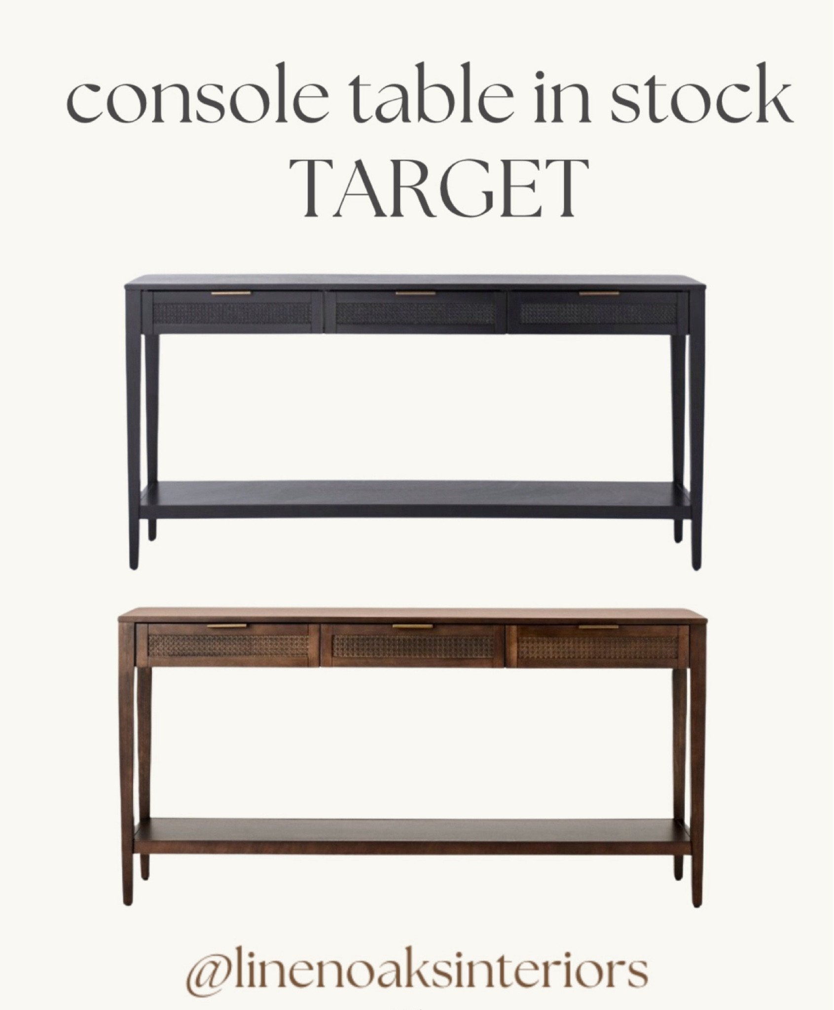 Target console table!! Consoles- tables- black console table- brown console table
Target sales 

#LTKSummerSales #LTKSaleAlert #LTKHome