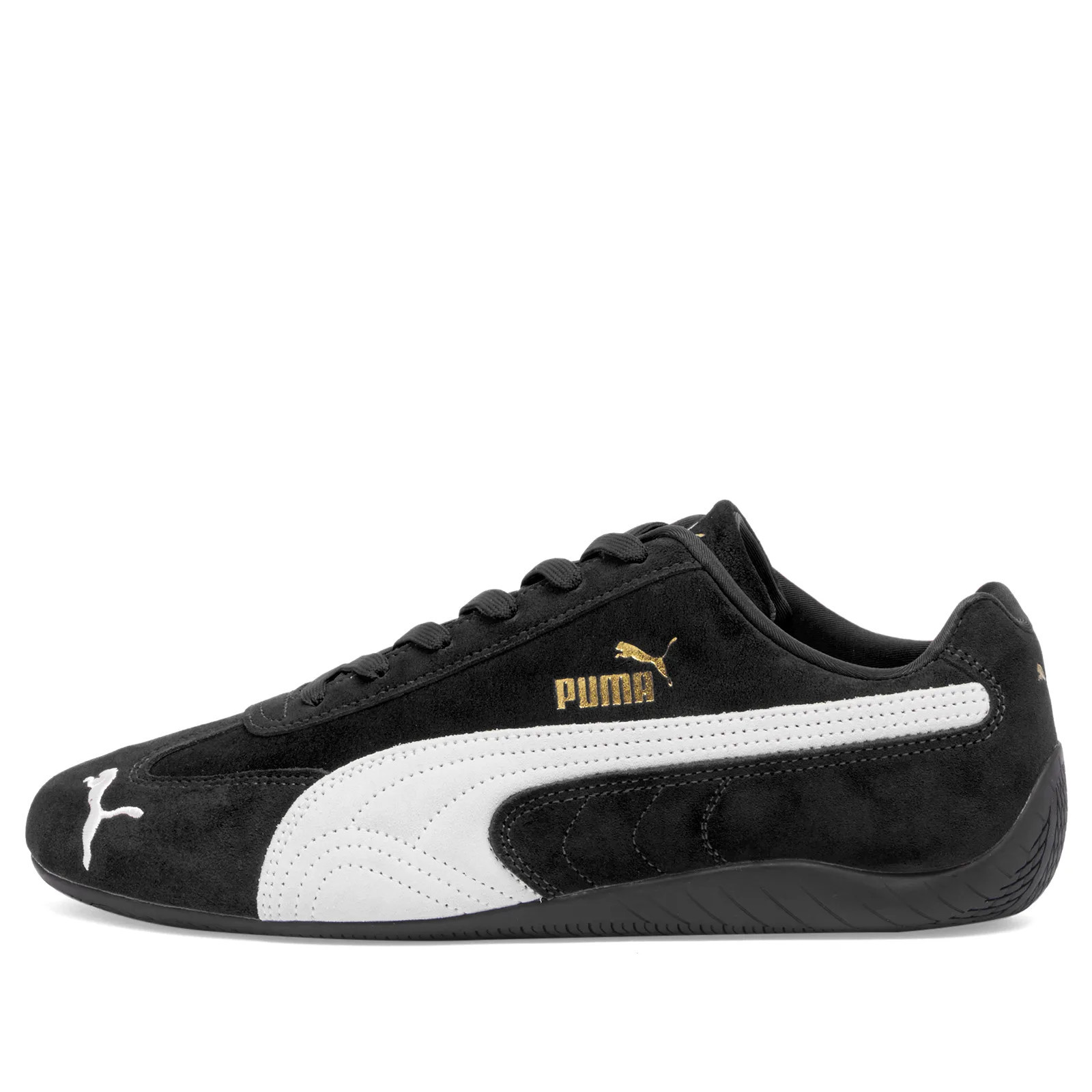 Puma Speedcat OG in Puma Black/Puma White, Size UK 4.5 | END. Clothing