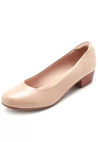 Scarpin Modare Verniz Nude | Dafiti (BR)