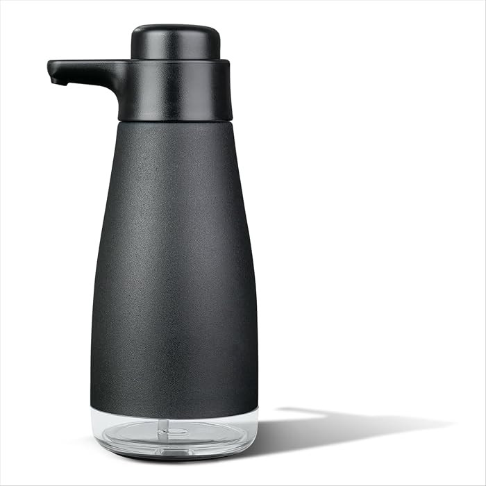 AIKE 15fl.oz Liquid Soap Dispenser for Dish and Hand Soap Matte Black | Amazon (US)