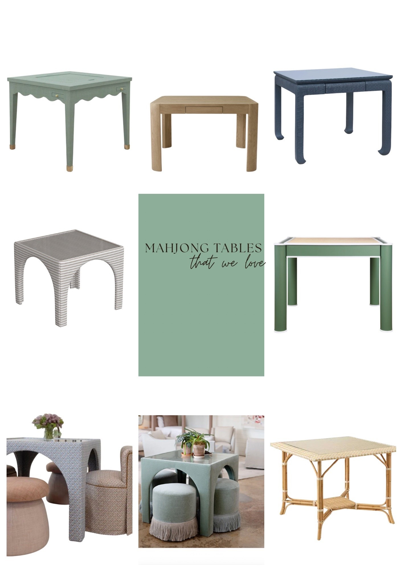 Game table round up 🤍 From chic game tables to stylish mahjong tables that double as decor — these picks are perfect for hosting, game night, and elevating your living space. Sharing the best luxury game tables, modern card tables, and designer mahjong tables for every style and budget. #gametable #mahjongtable #gamenight #homedecor #entertainingathome #ltkhome