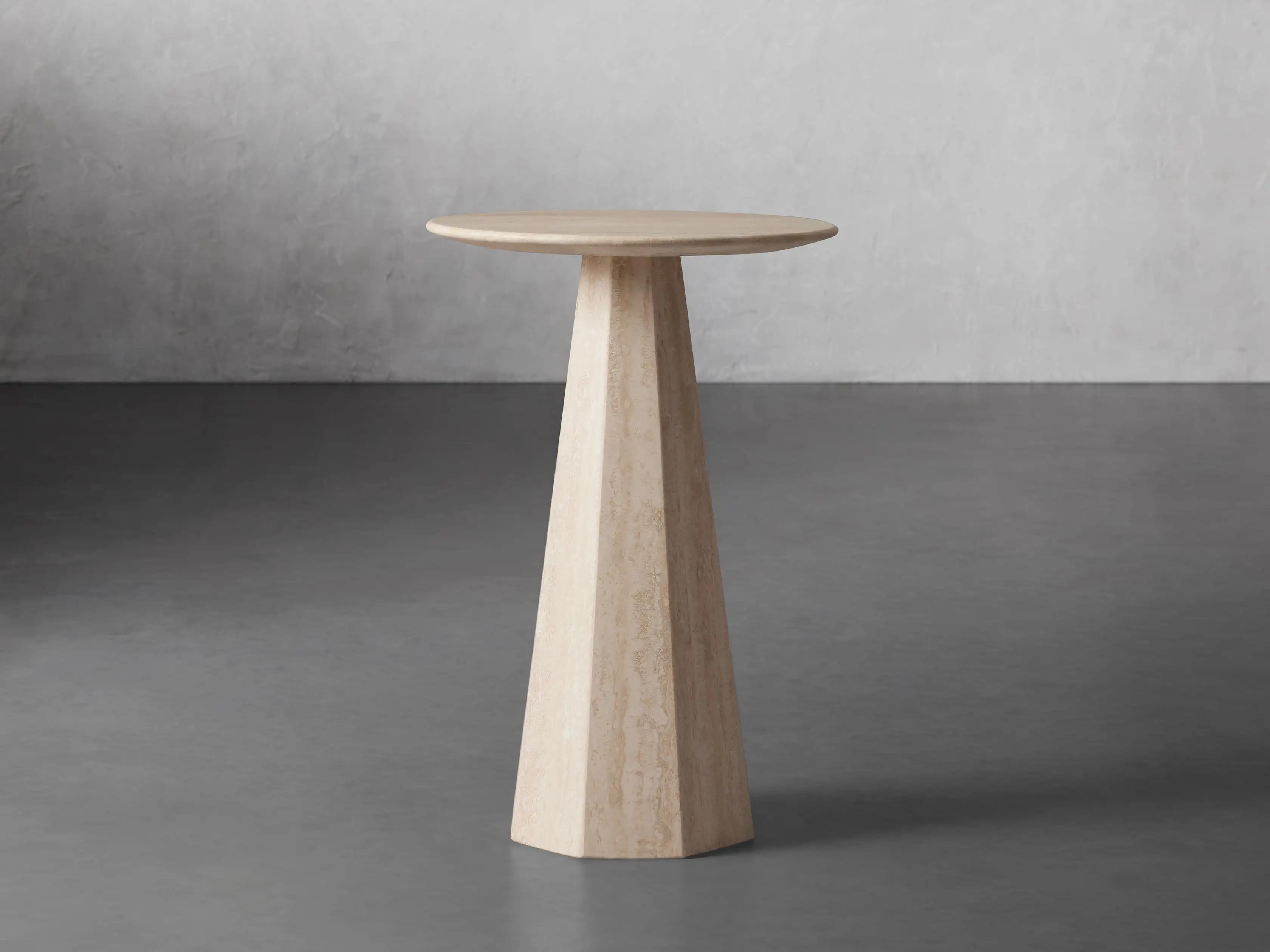 Modena Round End Table | Arhaus