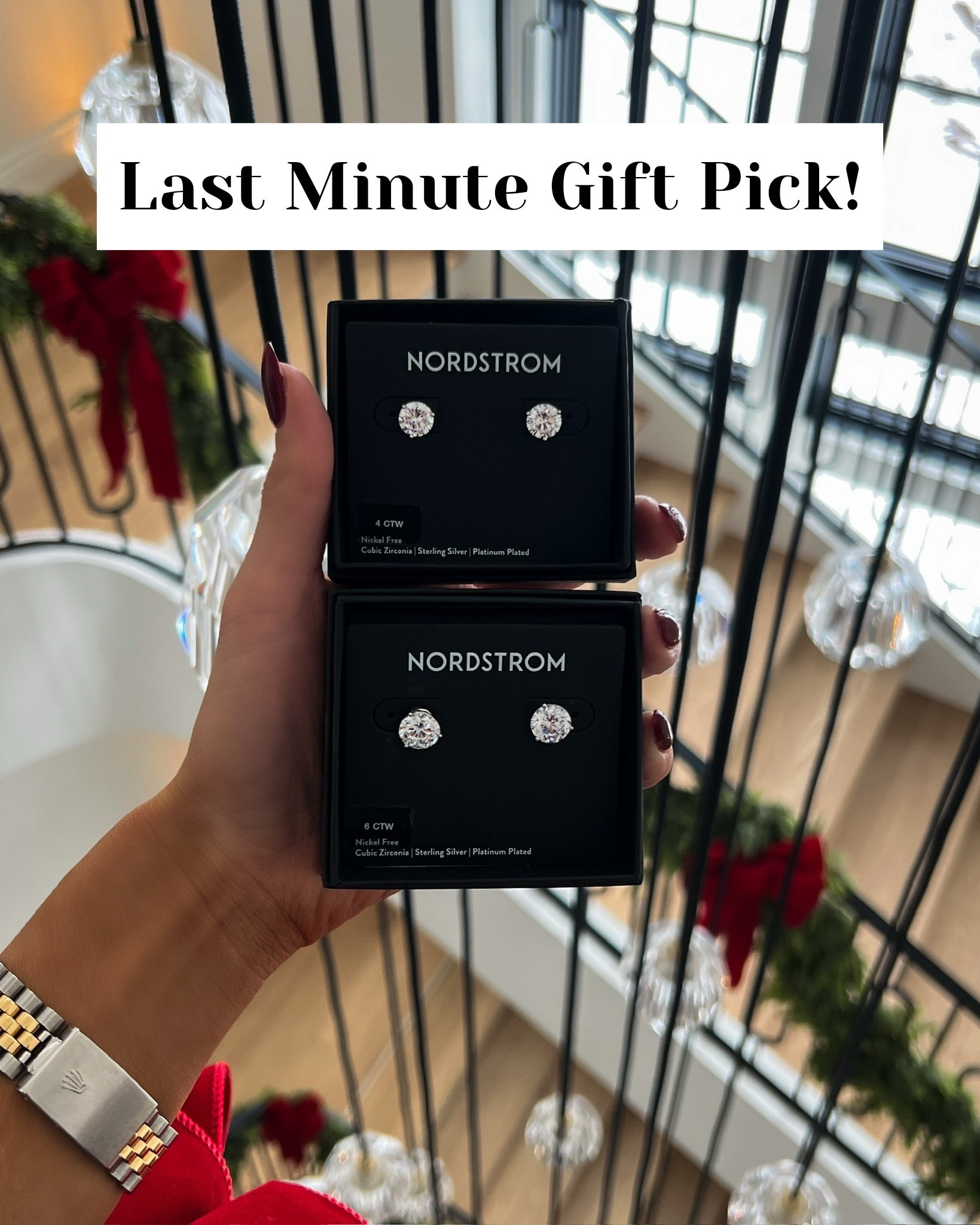 Last minute holiday gift for her
These stud earrings look like real diamonds and they’re under $50
Stocking stuffer ideas 

#LTKHoliday #LTKGiftGuide #LTKFindsUnder50