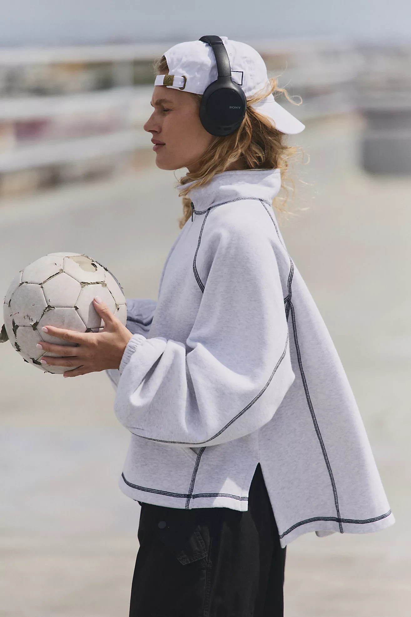 Half Court Half Zip | Free People (Global - UK&FR Excluded)