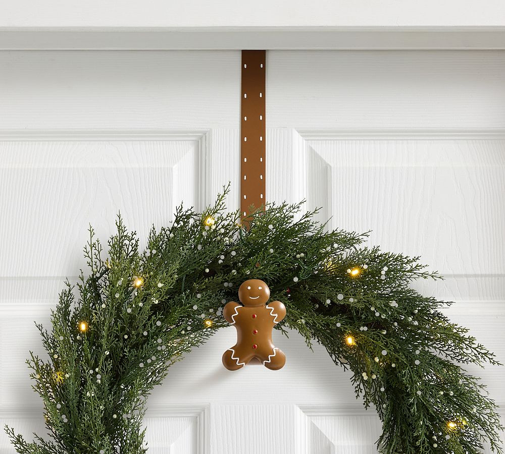Mr. Spice Gingerbread Wreath Hanger | Pottery Barn (US)