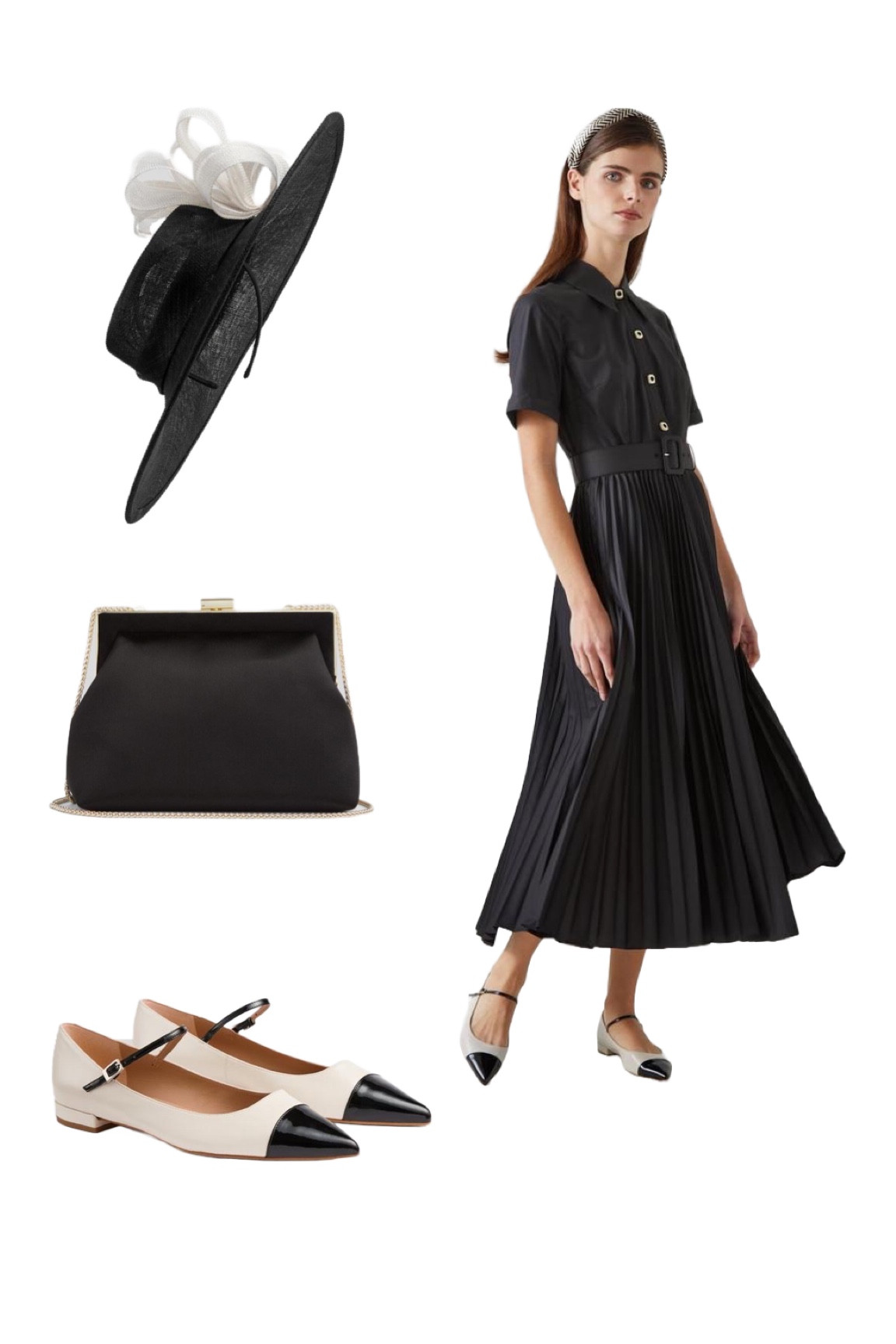 Monochrome Monday with Mary Jane! Don’t miss your chance to enjoy a discount of up to 25% on all dresses and shoes at LK Bennett London - perfect with Royal Ascot just around the corner and these Monty two-tone Mary Jane flats are guaranteed not to stick in the mud! British elegance at its best 🖤🤍🖤

#LKBennett #SaleAlert #dresssale #shoes #maryjanes #flatshoes #pleatsplease 

#LTKeurope #LTKsummer #LTKuk