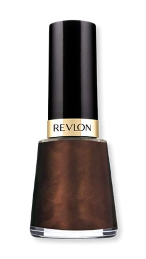 Revlon Nail Enamel, Chip Resistant Nail Polish, Glossy Shine Finish, in Nude/Brown, 750 Foxy, 0.5... | Amazon (US)