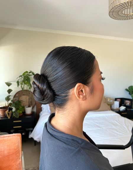 Another sleek bun on my beautiful client last year for her elopement at sf city hall! I love creating sleek bun hairstyles for my brides on their wedding day. 
If you’re looking for a low maintenance hairstyle that looks chic (and lasts all day/night) this is for you!

#hairstyle #hairproducts #sleekhair #shinyhair #hairoil 

#LTKfindsunder50 #LTKbeauty #LTKwedding