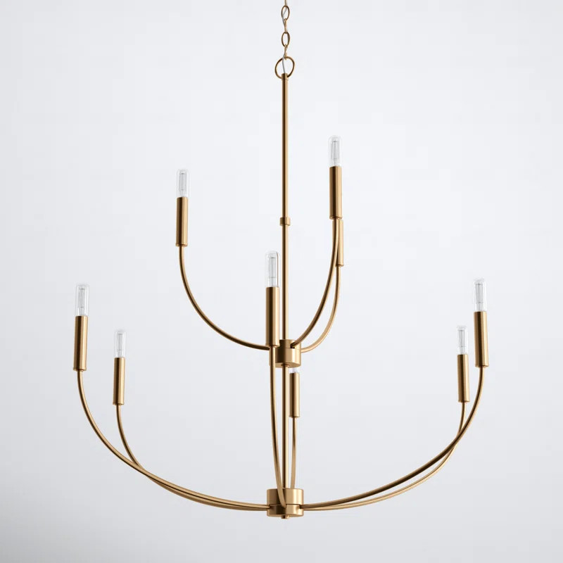 Kendrey 9 - Light Dimmable Classic / Traditional Chandelier | Wayfair North America