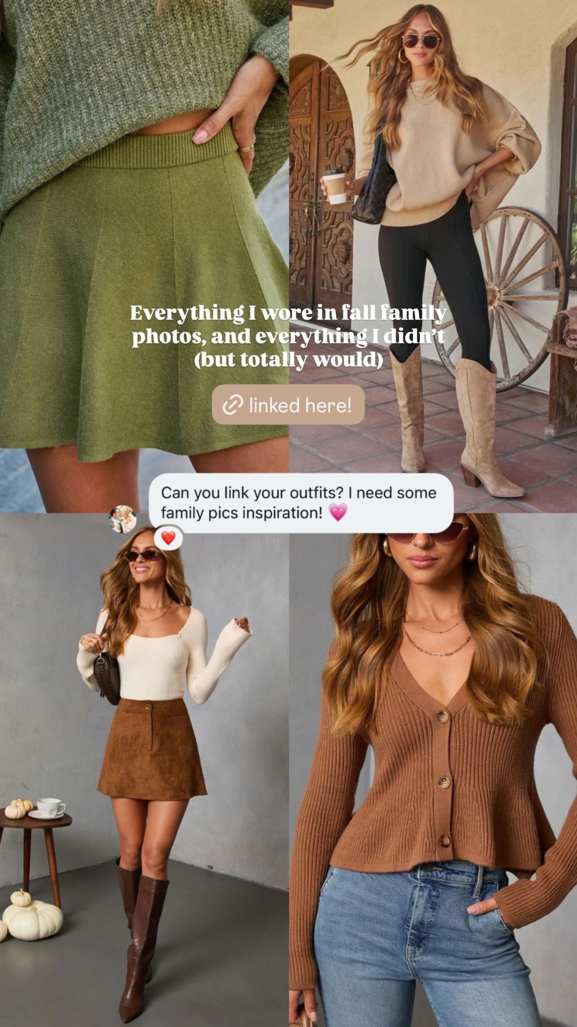 Fall family photo outfit inspo