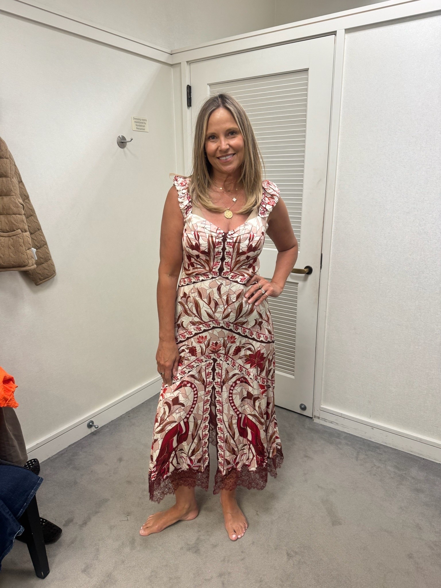 The most stunning Farm Rio dress is on sale during NSALE! We love the details on this dress like the lace trim! This is one of those items you need to immediately add to your cart form the Nordstrom anniversary sale!

#LTKSaleAlert #LTKMidsize #LTKOver40