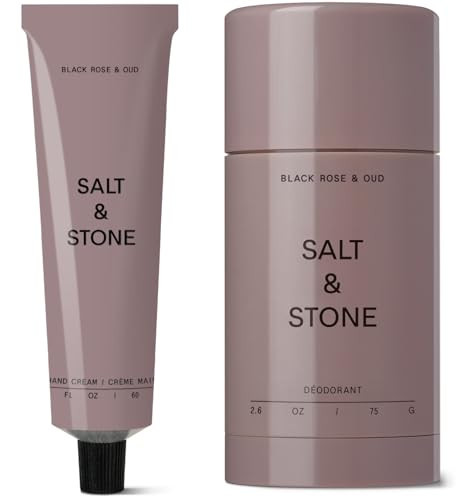 Salt & Stone Deodorant + Hand Cream | Black Rose & Oud | Amazon (US)