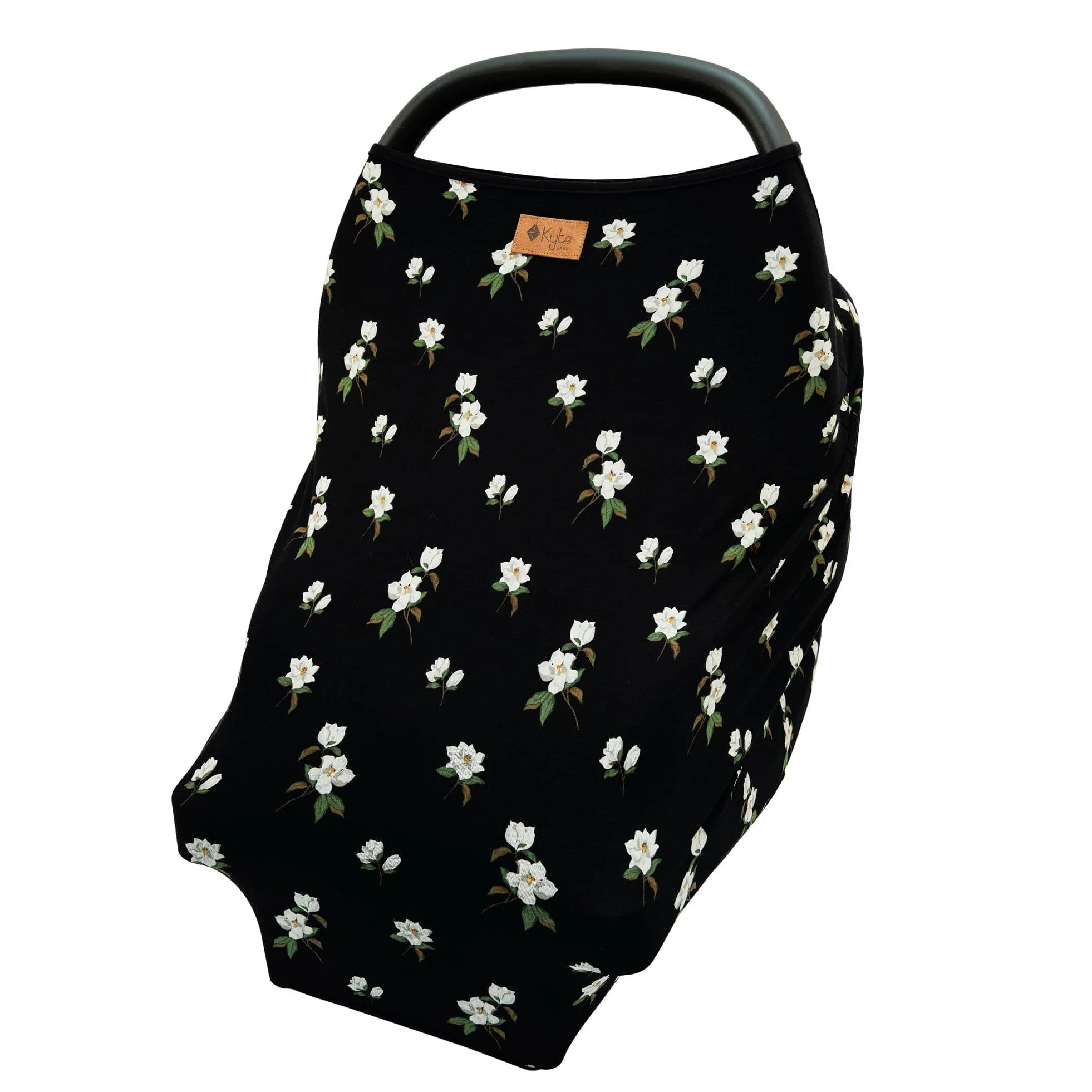 Car Seat Cover in Small Midnight Magnolia | Kyte BABY
