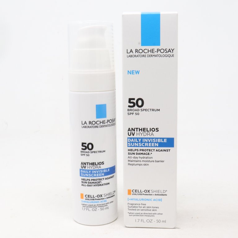 La Roche-Posay Anthelios UV Hydra Broad Spectrum SPF 50 Daily Invisible Sunscreen 1.7 fl oz (50ml... | Walmart (US)