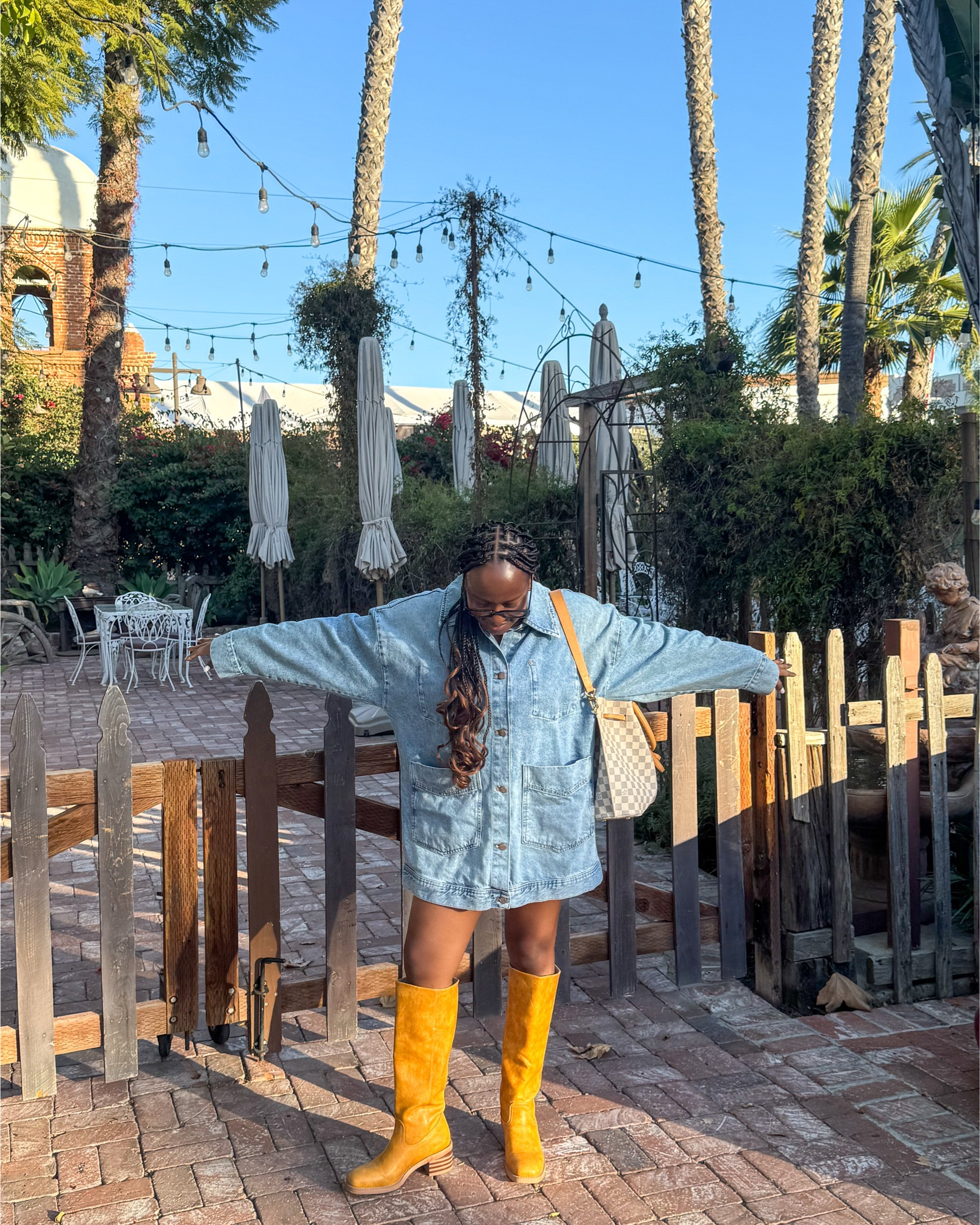 Jean jacket but make it a dress 💐👢

#LTKMidsize #LTKTravel #LTKFindsUnder100