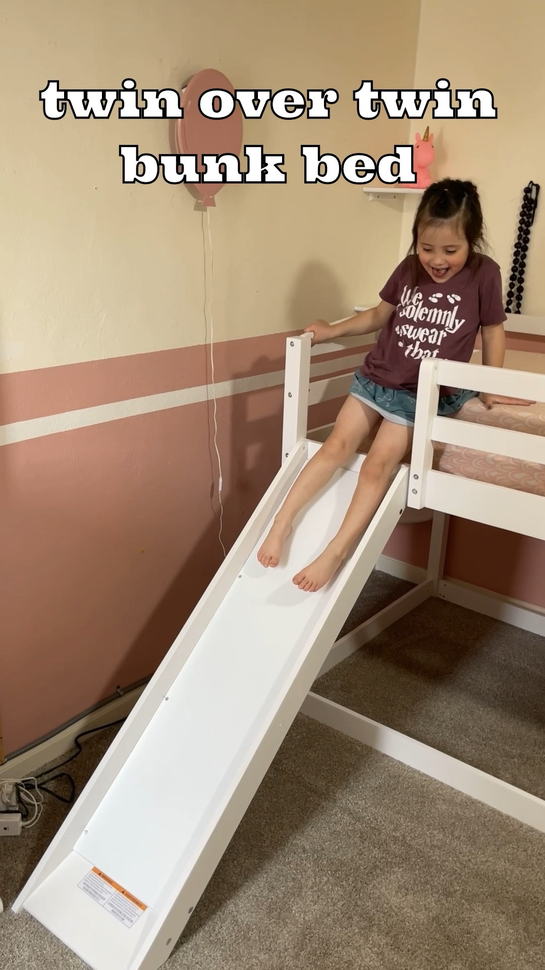 Twin over twin bunk bed from Walmart! So easy to put together and it only took a couple hours. Feels really sturdy and looks nice. My daughter loves it 👍🏽

#LTKKids #LTKHome #LTKWatchNow