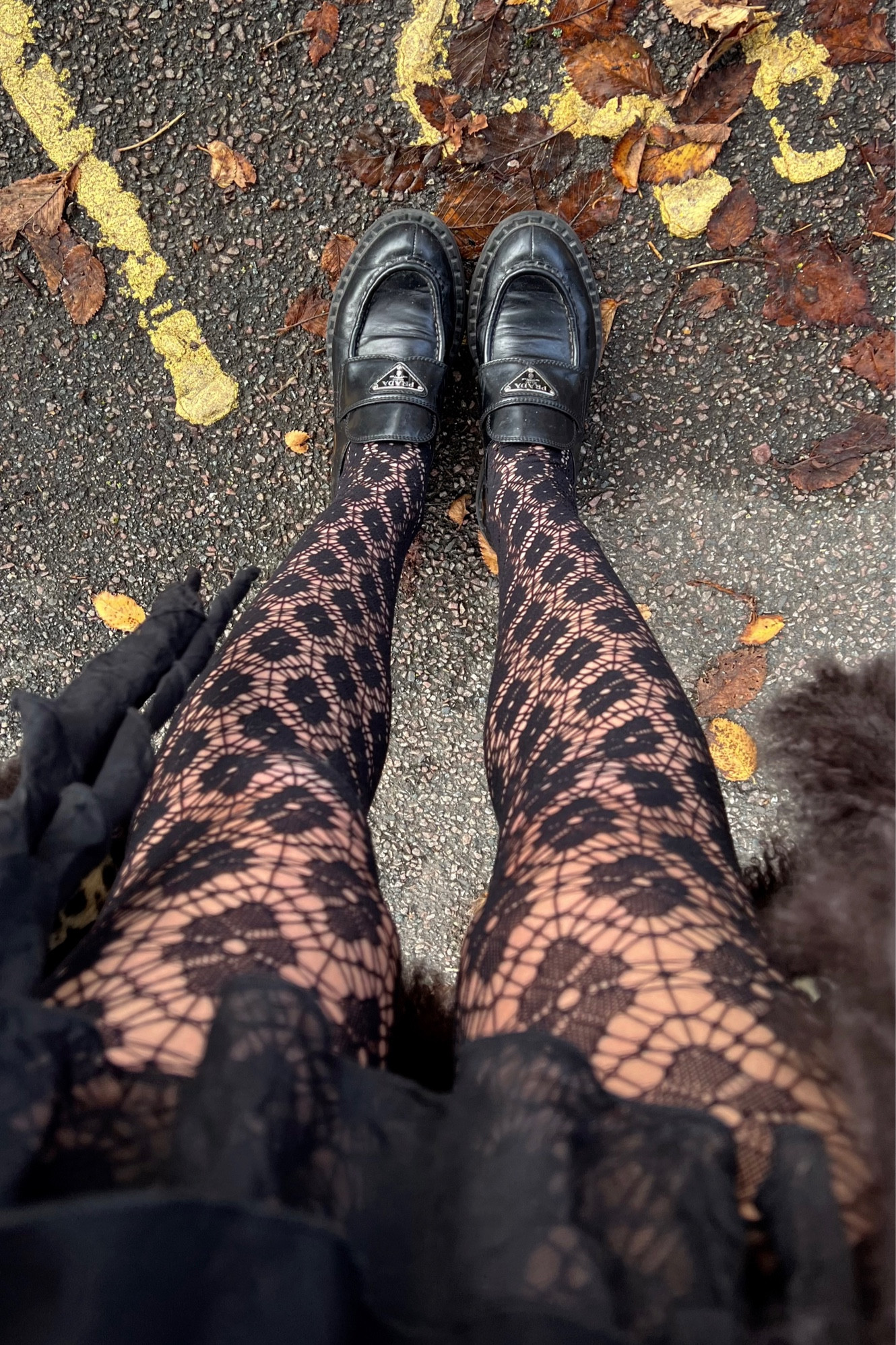 The tights of the season 🖤