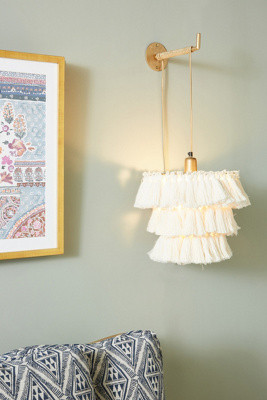 Fela Tasseled Sconce | Anthropologie (US)