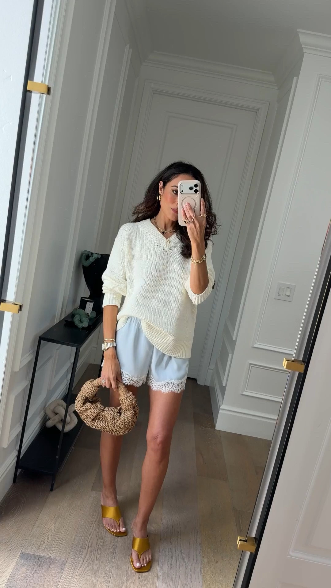 I personally love these little satin/lace shorts for spring/summer!  
 Sweater S
Lace shorts S





Spring, Aritzia, style 


#LTKgrwm #LTKSeasonal #LTKOver40