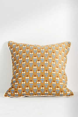 Dottie Velvet Patterned Pillow | Anthropologie (US)