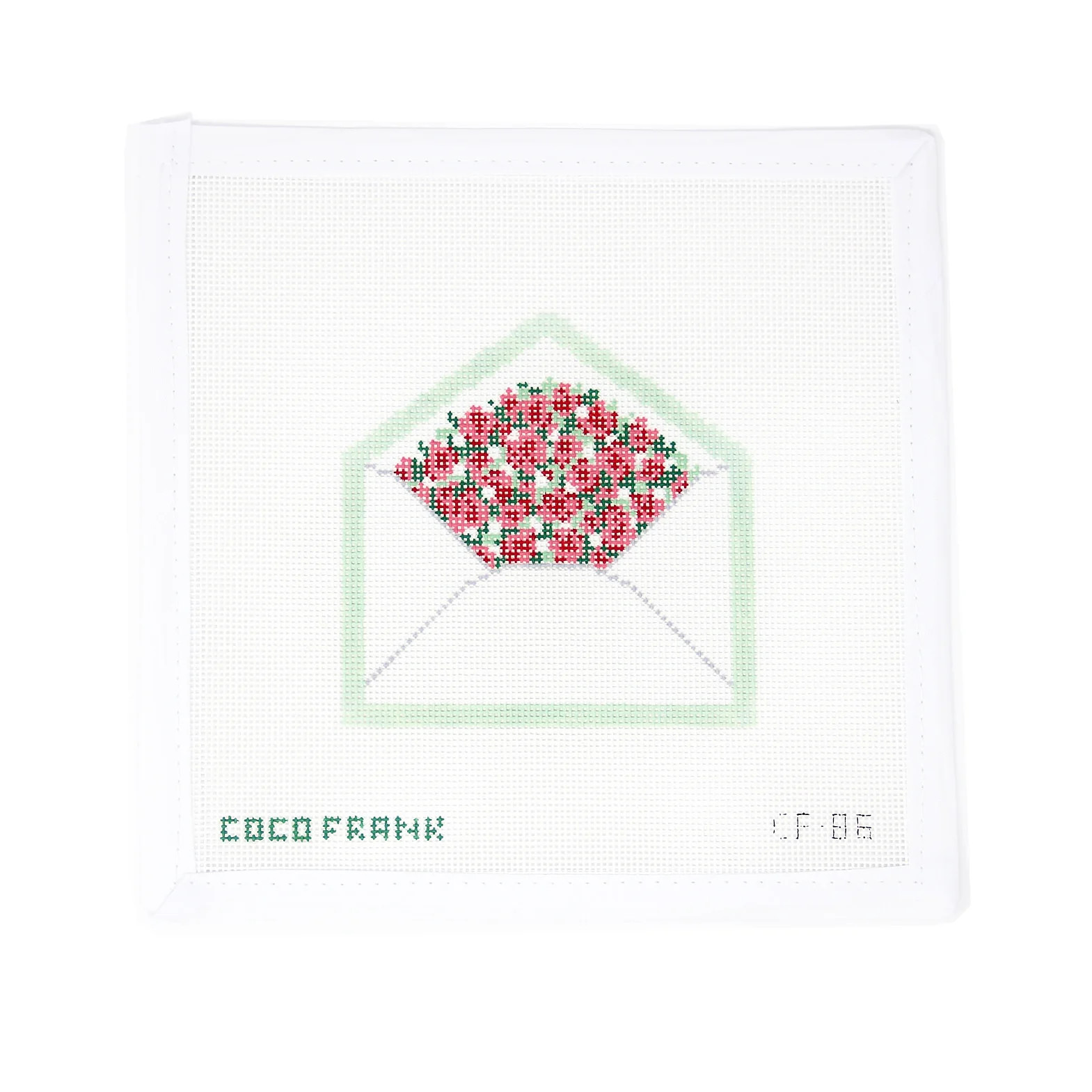 Love Letter Green | Greystone Needlepoint