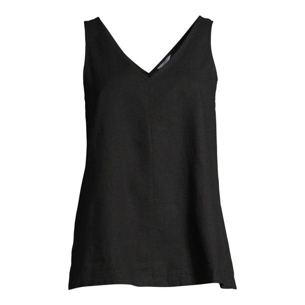 Time and True Women's Everyday Woven Tank Top | Walmart (US)