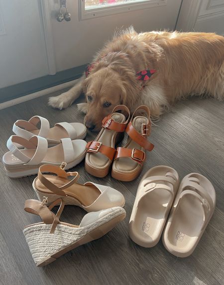 Some new spring sandal finds on @walmart all under $30🌿🤌🏼🤎 super CUTE styles! #walmartpartner

Wedges / casual / Walmart finds / comfy / spring shoes / Holley Gabrielle / for her 

#LTKSeasonal #LTKshoecrush #LTKfindsunder50