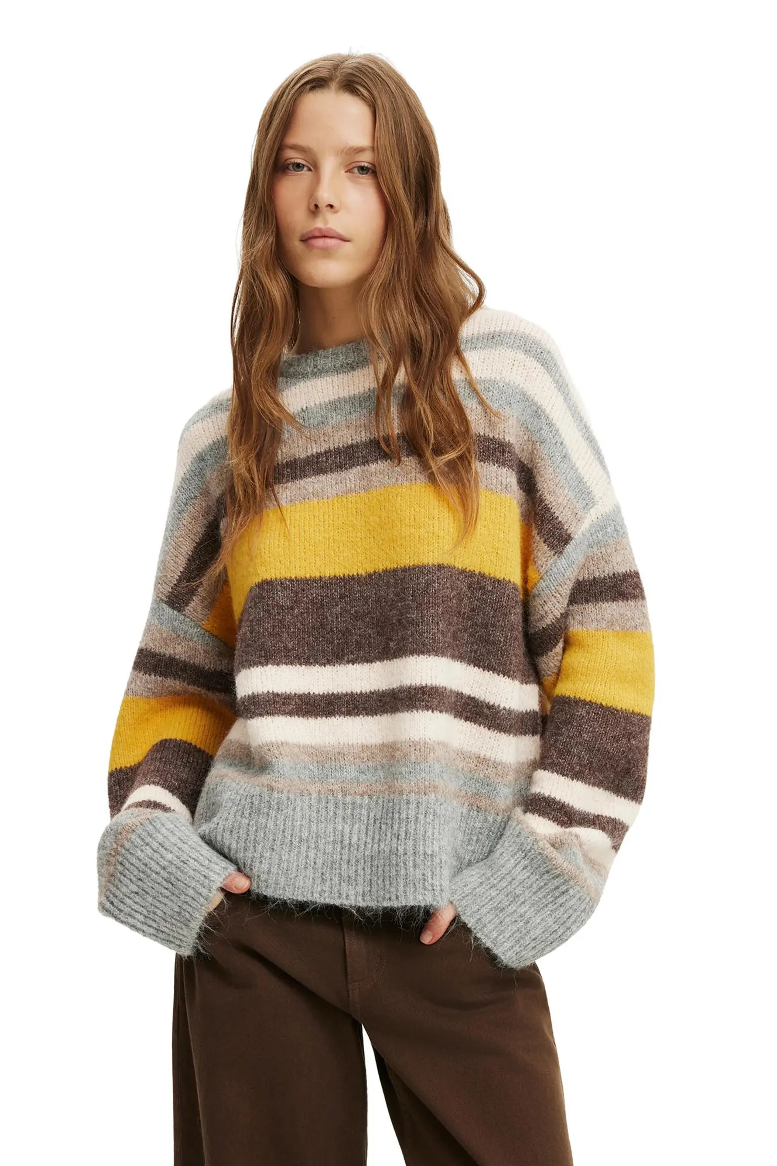 Cotton On Women's Luxe Crew Neck Sweater (Women) | Nordstrom | Nordstrom