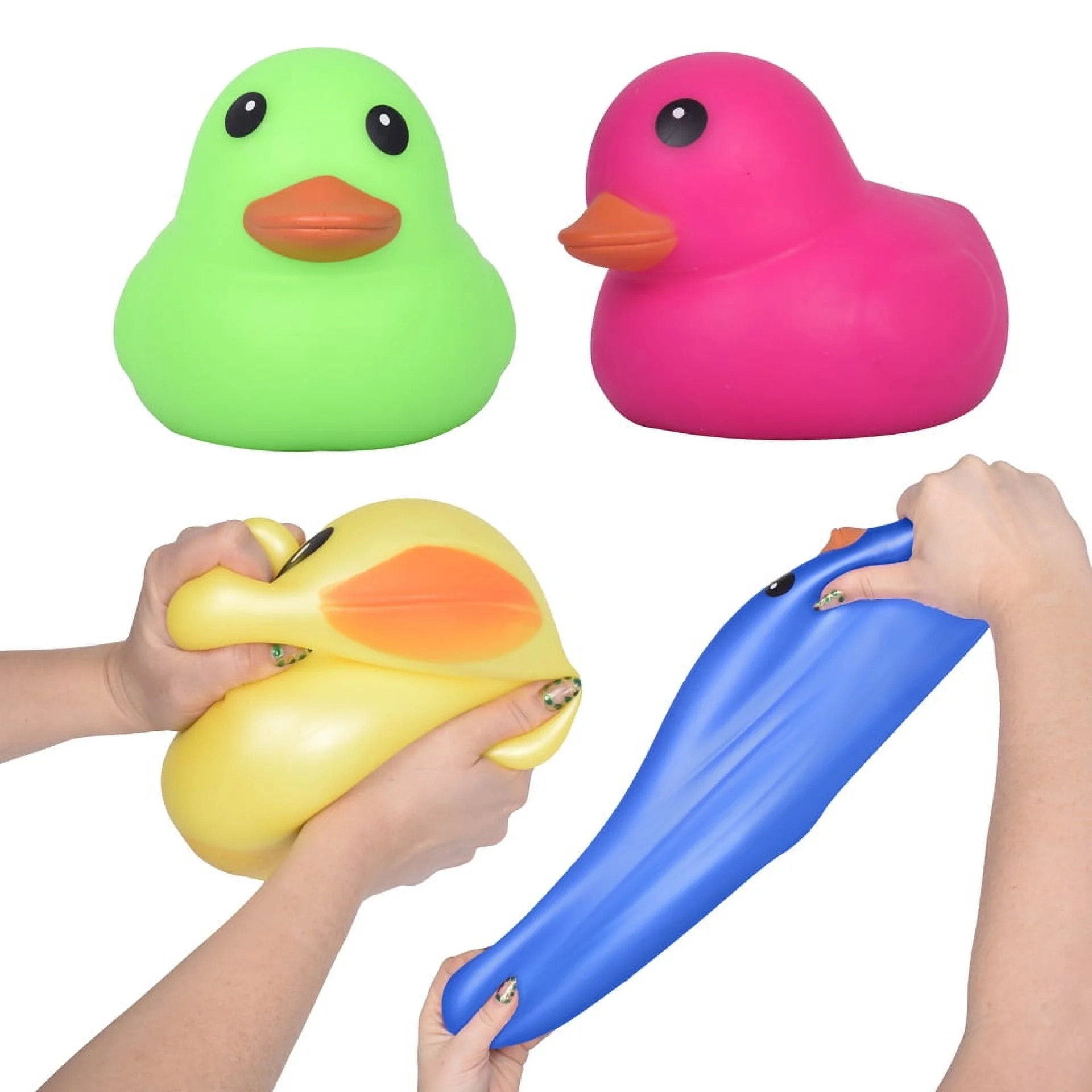 Toymendous Laffy Quacks, Jumbo Squishy Ducks, Receive 1 per Purchase, Toy for Children Ages 3+ | Walmart (US)