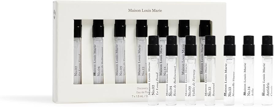 Maison Louis Marie - Natural Eau de Parfum Spray 7-Piece Discovery Set | Luxury Clean Beauty + No... | Amazon (US)